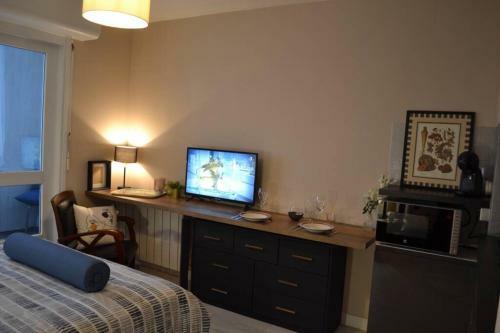 Apartamento Charmant Studio Belle Vue Mer En Normandie