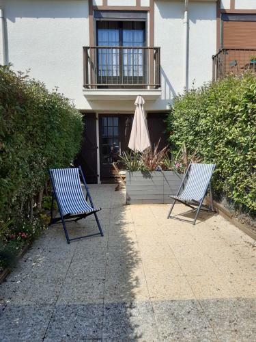 Apartamento F2 Avec Terrasse Sud, Parking, Wifi Courseulles