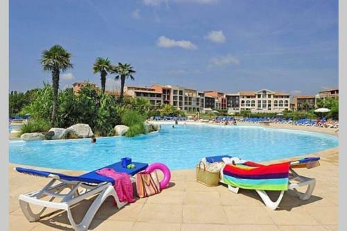 Apartamento Golfe de St Tropez T2 Acc�s Direct Plage, Piscine