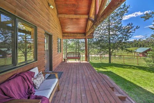 40-acre Trego Resort Cabin With Lake And Trails!