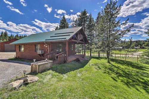 40-acre Trego Resort Cabin With Lake And Trails!