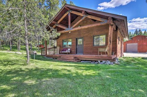 40-acre Trego Resort Cabin With Lake And Trails!
