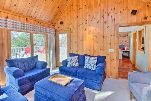 Wooded Waterfront Grantham Home Less Than 10 Mi To Ski!