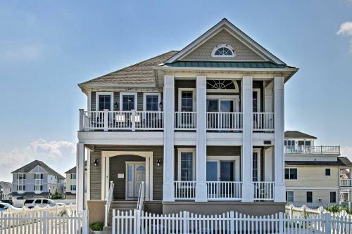 Oceanfront AC Home On Boardwalk Spring Vacation!