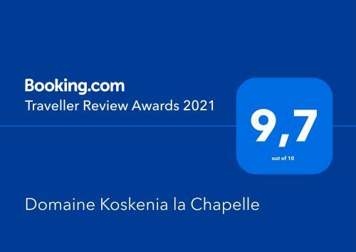 Apartamento Domaine Koskenia La Chapelle