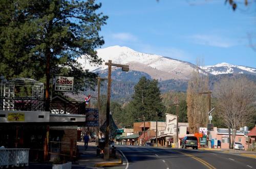 Lodge Pine Cabin, 2 Bedrooms, Fireplace, Midtown, Sleeps 6