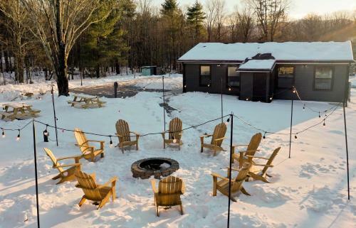 Acorn Bungalow - Luxury Cabin, Catskills, Windham Mountain, Hunter Mountain