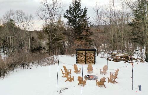 Acorn Bungalow - Luxury Cabin, Catskills, Windham Mountain, Hunter Mountain