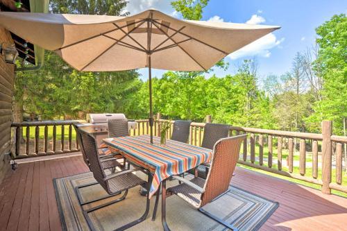 Log Cabin Home On Double Lot At Indian Lake!