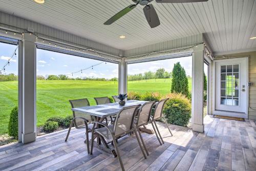 Grand Lafollette Home With Covered Patio On 40 Acres!