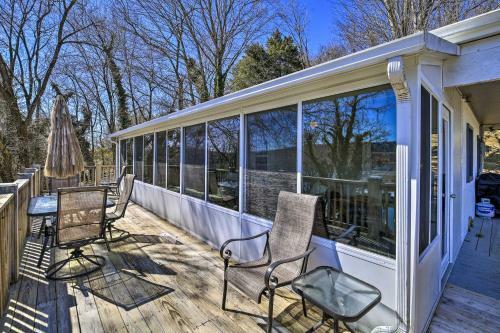 Sun-soaked Kingsport Home With Deck And Lake View