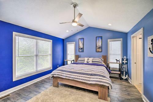 Luxe Lake Norris Home With Private Dock And Grill
