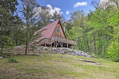 Beautiful A-frame Cabin With Smoky Mtn Views! Cabin