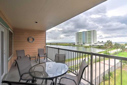 Apartamento Waterfront Galveston Condo Balcony And 3 Pools