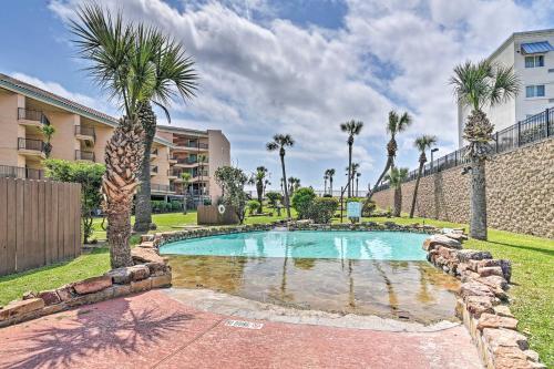 Apartamento Waterfront Galveston Condo Balcony And 3 Pools