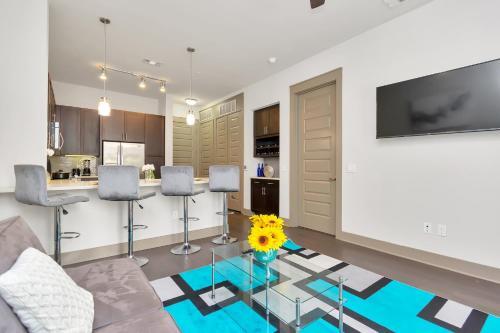 Apartamento Stylish Downtown Houston Apt 1br 1bth W/ Pool View