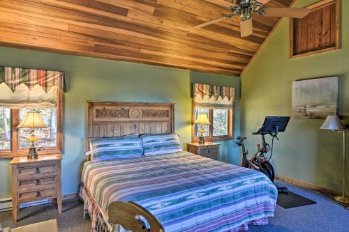 Spacious Snowshoe Cabin With Sunset Mtn Views!
