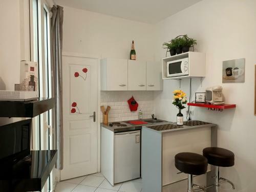 Apartamento Nice Appartement Cosy + Patio Priv�