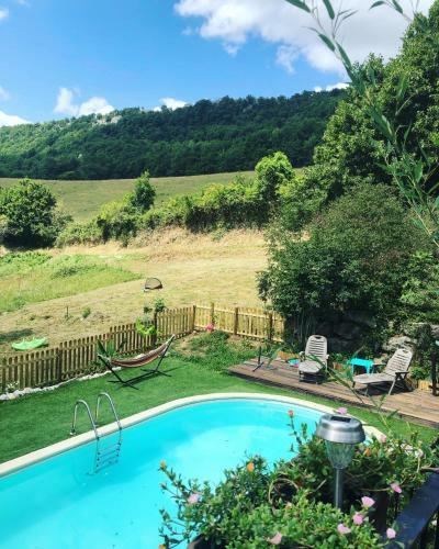 G�te Tanagra : Maison Avec Piscine Et Vue Exceptionnelle