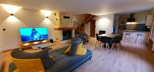 Magnifique Chalet Avec Spa