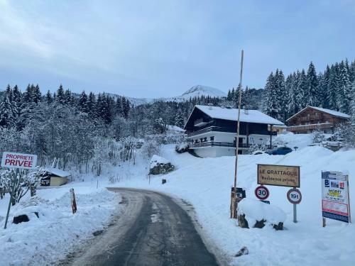 Apartamento Studio Turquoise Quartier Grattague Vue Montblanc