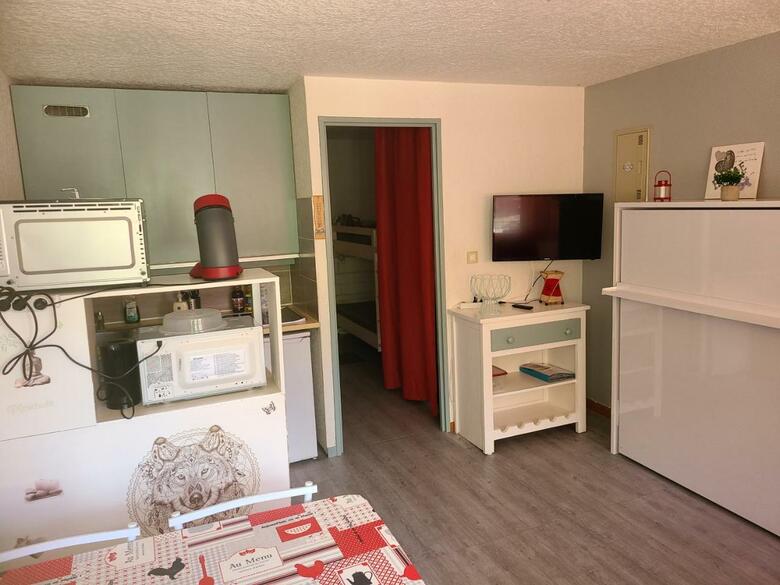 Apartamento Studio St Lary Village-vue Montagne.
