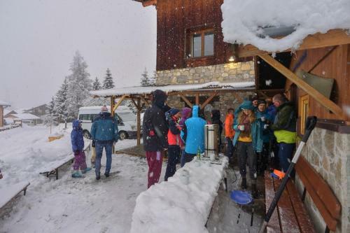 Bed & Breakfast Chalet Orchis -wohnen Am Skilift In Le Bettaix