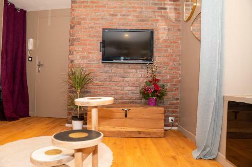 Apartamento Studio C?ur de Ville Sanary Tr�s Cosy