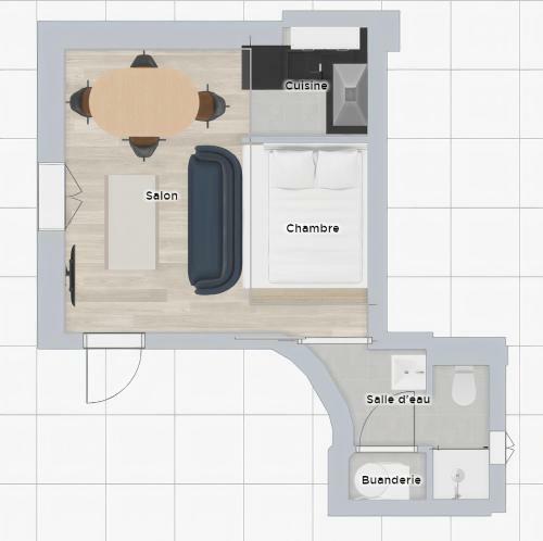 Apartamento Nouveau - Le Petit Cendriere - Aupetitsaumur