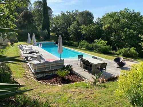 Villa Mas Proche D'uzes En Pleine Nature