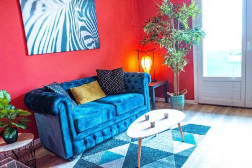 Apartamento The Colored Cocoon Aux Minimes ! Parking ! 2 Balcons !
