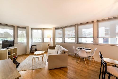 Apartamento Bright At Gratte-ciel With Terrace And Parking