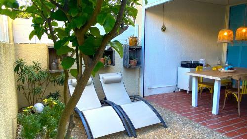 Apartamentos Le Farniente Front de Mer Wifi Jardin Parking