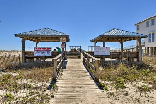 Apartamento Gulf Shores Retreat With Private Beach Access!