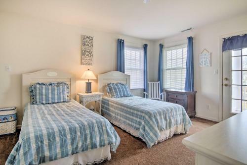 Ocean View Family Home 3 Mi To Bethany Beach