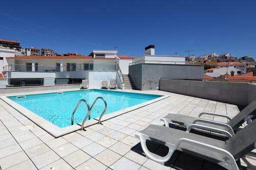 Apartamento Altido Nazare 3-br Flat With Terrace And Rooftop Pool