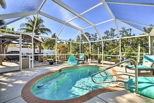 Waterfront Bradenton Home Private Pool And Fire Pit