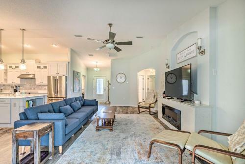 Modern Gem With Private Kayak Dock On Rainbow River!