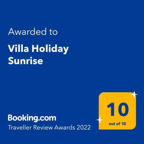 Villa Holiday Sunrise