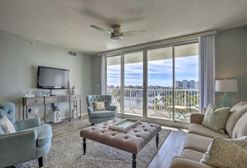 Apartamento Beachfront Destin Resort Condo Walk To The Beach!