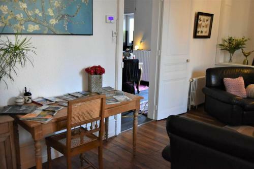 Apartamento Rez Dans Maison de Caract�re Avec Jardin Et Sauna