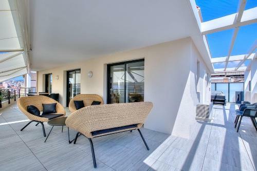 Apartamento Superbe Penthouse Avec Jacuzzi � 5min de La Croisette