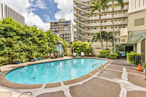Apartamento Waikiki Grand Hotel With Private Balcony!