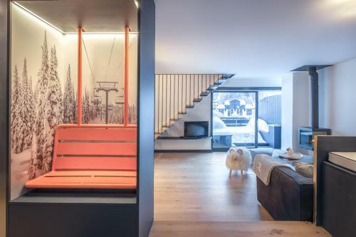 Apartamento Duplex Avec Sauna Et Vue Montblanc
