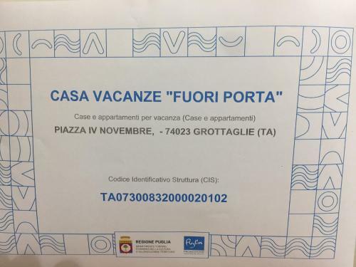 Vacanze Fuori Porta
