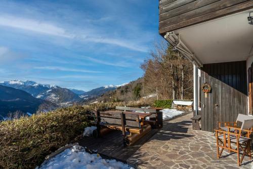 Villa Panoramic House Carnia - Mountain View Apt With Parking And Terraces