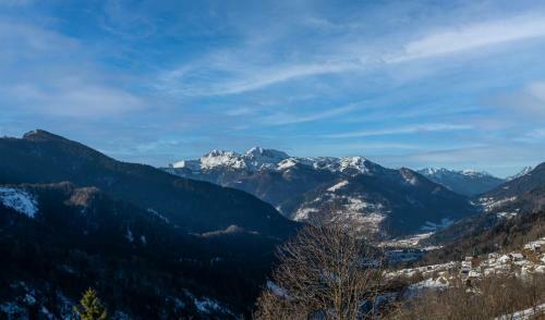 Villa Panoramic House Carnia - Mountain View Apt With Parking And Terraces