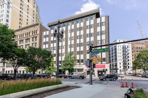 Apartamento Frontdesk I The Claridge Apts Downtown Detroit