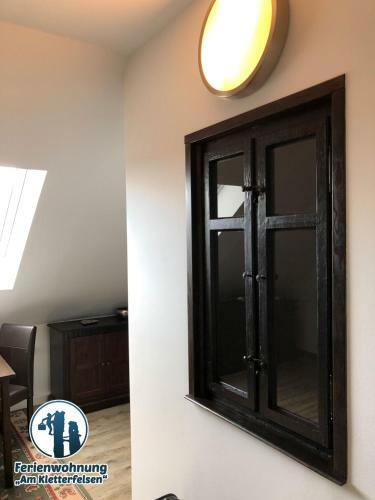 Apartamento Ferienwohnung "am Kletterfelsen"