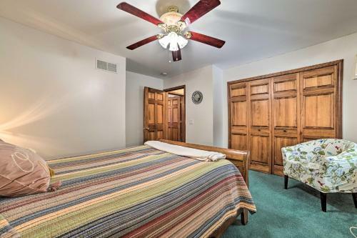 Inviting Lake Vue Lodge Home With Fire Pit And Deck